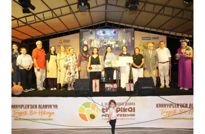 5.Uluslararası Alanya Tropikal Meyve Festivali sona erdi