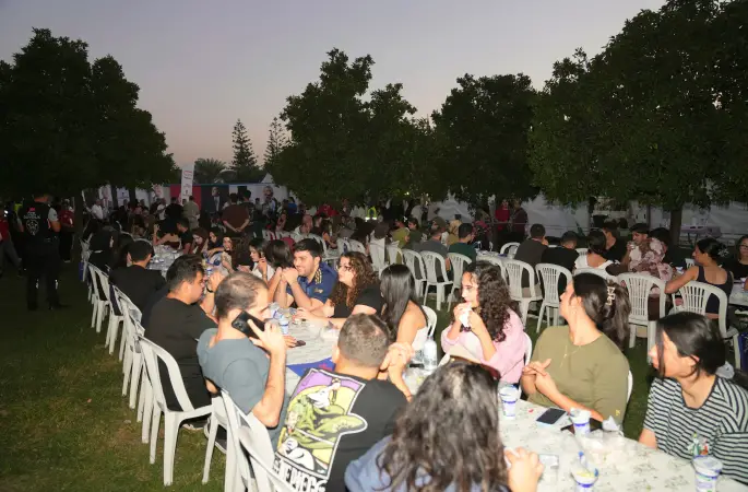 Adana Lezzet Festivali'nde öğrencilere destek