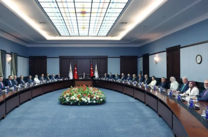 AK Parti MYK, Erdoğan başkanlığında toplandı