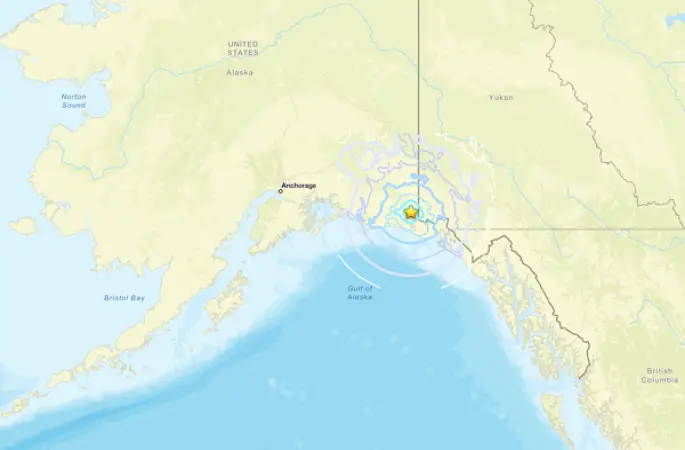 Alaska'da deprem