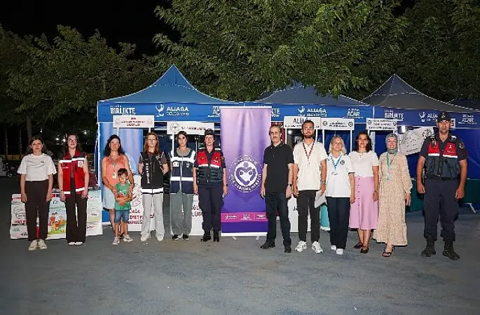 Aliağa'da Bağımlılık ve Aile Farkındalığı İçin Bilgilendirme Stantları Kuruldu