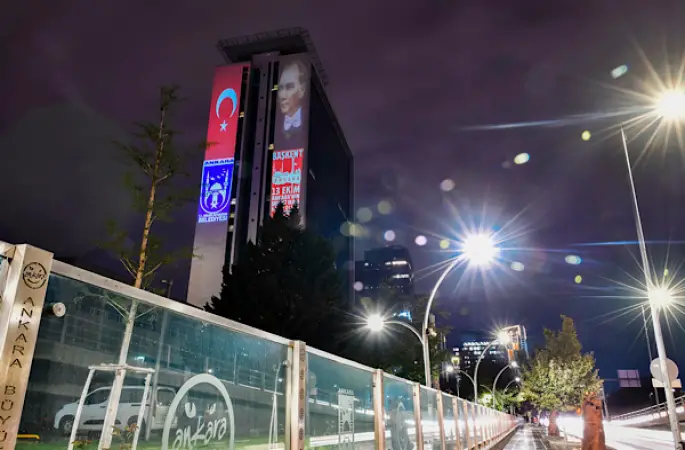 Ankara, başkent oluşunun 103. yılını konser, resim yarışması ve ışık gösterisiyle kutladı