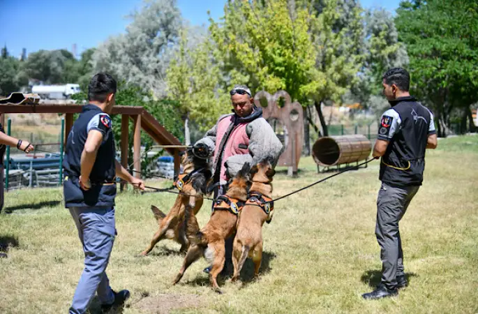  Ankara’da güvenlik K9 ekipleriyle sağlanıyor