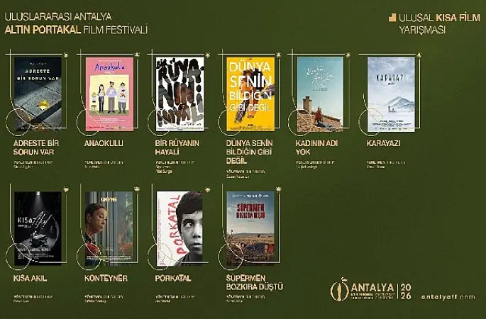 Antalya Altın Portakal Film Festivali'nde Ulusal Kısa Film'de Yarışacak Filmler Açıklandı!