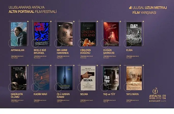 Antalya Altın Portakal Film Festivali'nde Ulusal Uzun Metraj Film Yarışması'ndaki Finalist Filmler Belli Oldu!