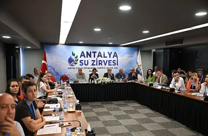 “Antalya Su Zirvesi" öncesinde su diyaloğu toplantıları yapıldı