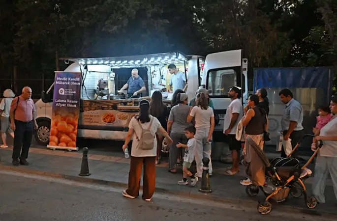 Antalya'dan 19 ilçede Mevlit Kandili ikramı