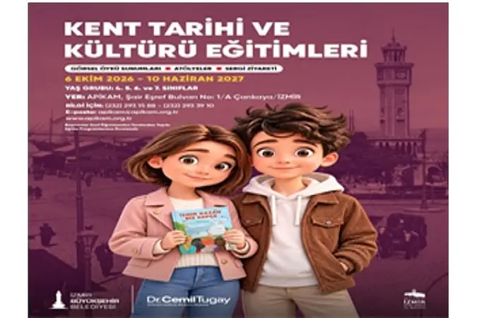 APİKAM'da çocuklara kent tarihi ve kültürü eğitimi