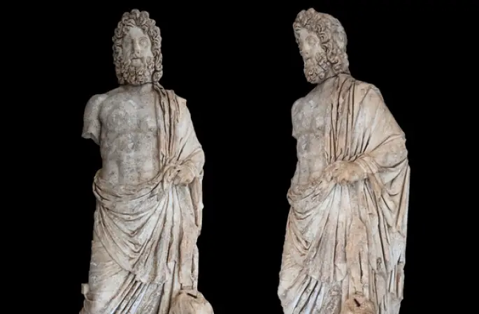 Aspendos kazılarında tarihi buluş: Şifanın 1.800 yıllık sembolü keşfedildi