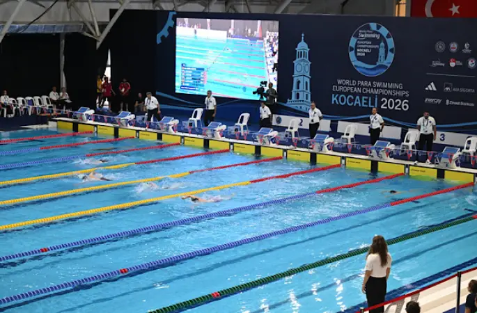 Avrupa Para Yüzme Şampiyonası Kocaeli 2026'nın açılışı yapıldı