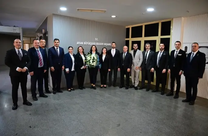 Aydın Sanayi Odası heyeti Çerçioğlu'nu ziyaret etti