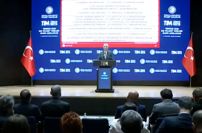 Bakan Bolat: Temmuz ayında ihracat 25,6 milyar dolarla rekor kırdı