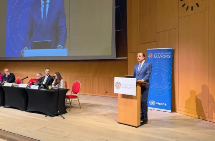 Başkan Altay, BM Belediye Başkanları Forumu'na katıldı
