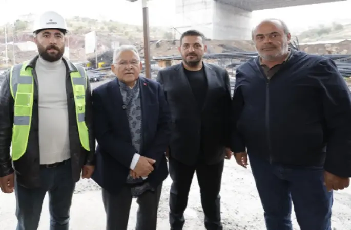 Başkan Büyükkılıç, altyapı çalışmalarını inceledi 