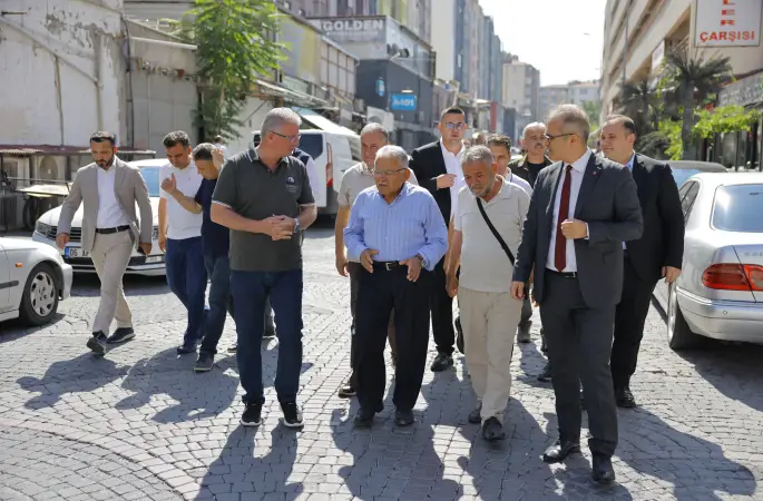 Başkan Büyükkılıç, Bedesten Katlı Otoparkı’ndaki çalışmaları yerinde inceledi
