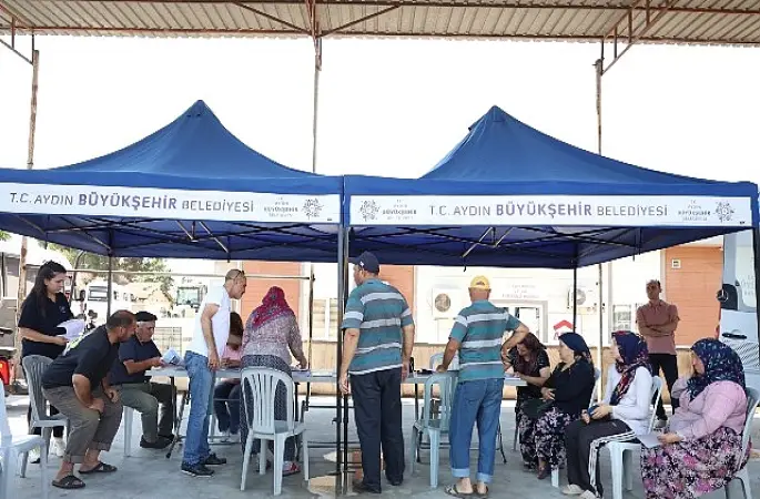 Başkan Çerçioğlu Aydın'ın Dört Bir Yanında Ağız ve Diş Sağlığı Hizmetlerini Vatandaşlara Ulaştırıyor