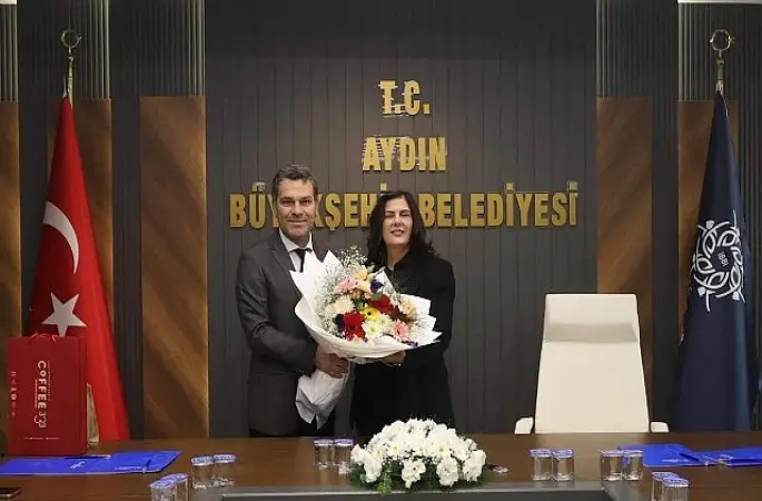 Başkan Çerçioğlu'na AK Parti Kuyucak'tan ziyaret