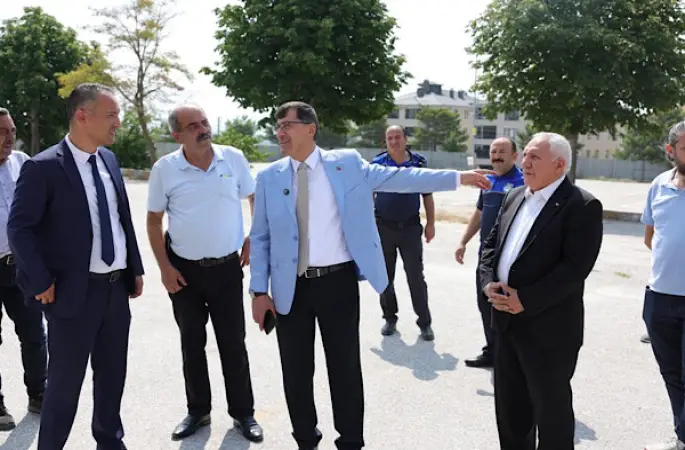 Başkan Kahveci, Kent Lokantası alanını inceledi