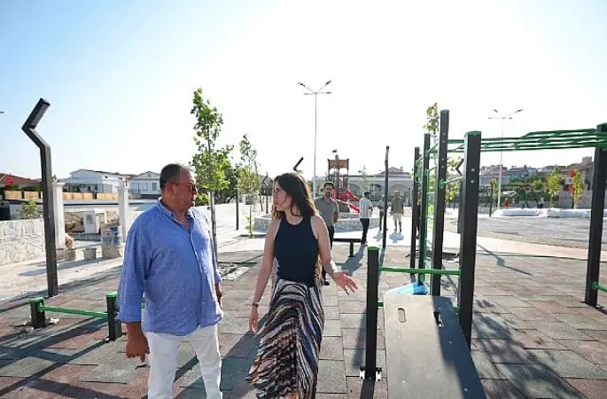 Başkan Lâl Denizli, park ve bahçeler çalışmalarını yerinde inceledi