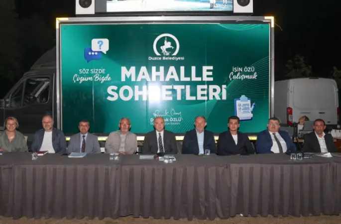 Başkan Özlü, Kirazlı Mahallesi sakinleriyle bir araya geldi