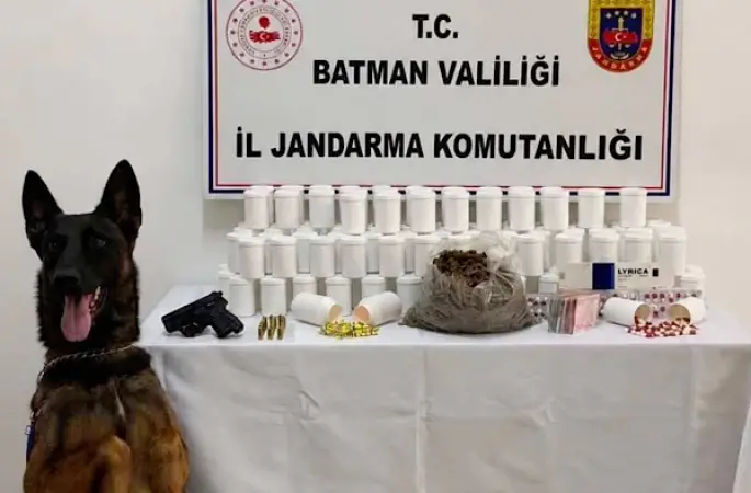 Batman’da uyuşturucu operasyonu