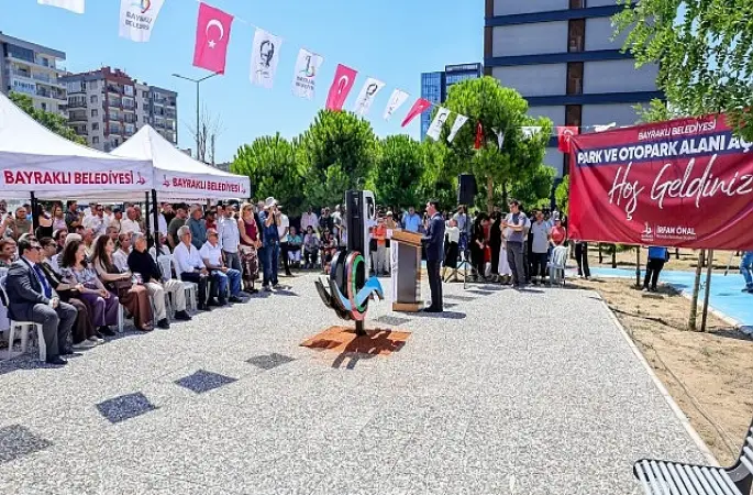 Bayraklı'ya Yeni Park Ve Otopark