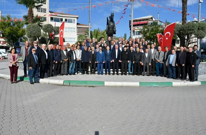 Belediye Başkanı Karabatı, 85 mahallenin muhtarıyla bie araya geldi