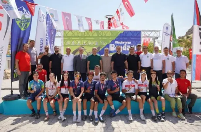 Beydağı’nda bisiklet heyecanı sona erdi