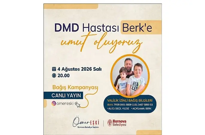Bornova'da dayanışma sırası Berk Yıldız'da