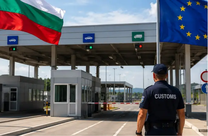 Bulgaristan'da sınır kapısında beyan edilmemiş altın ve döviz ele geçirildi