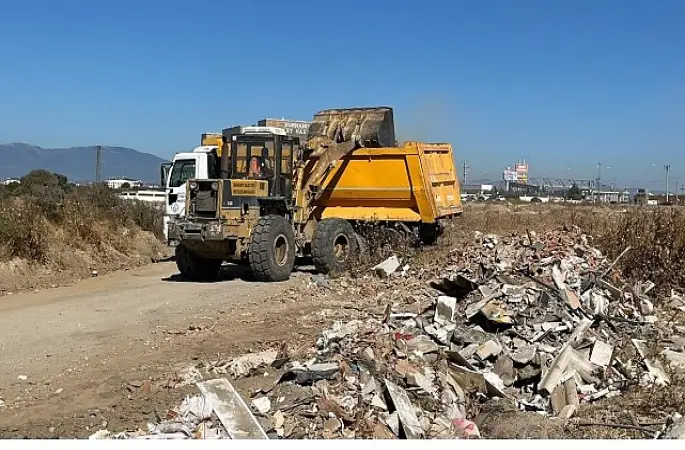 Burhaniye Belediyesi'nden Kaçak Moloz Dökümüne Sıkı Denetim