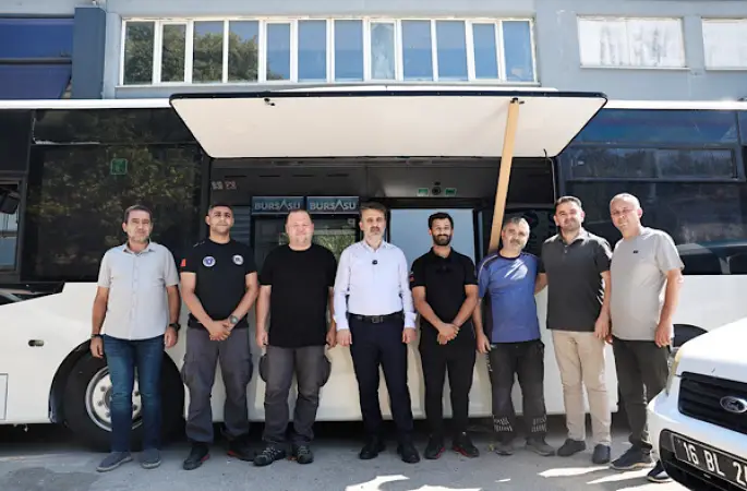  Bursa Büyükşehir'in mobil afet araçlarında sona gelindi