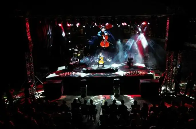 Bursa Festivali kapsamında Gölyazı’nda konser düzenlendi