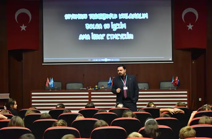 Bursa'da öğrencilere su tasarrufu ve bilinçli kullanım eğitimi veriliyor