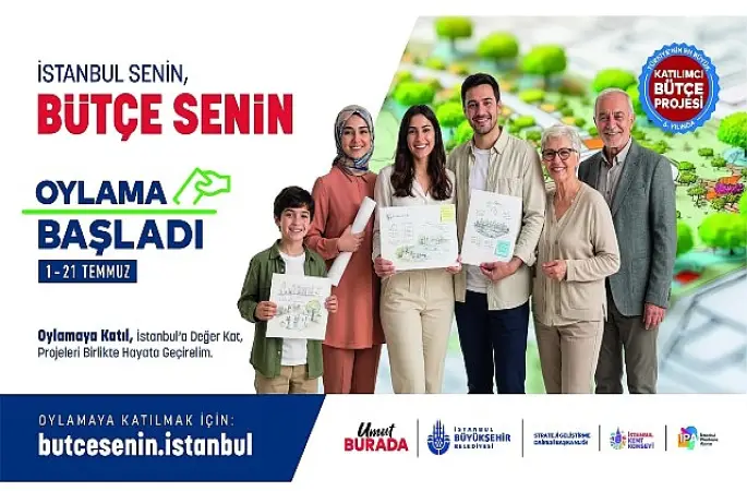 Bütçem İstanbul Oylamaları 1 Temmuz'da Başlıyor