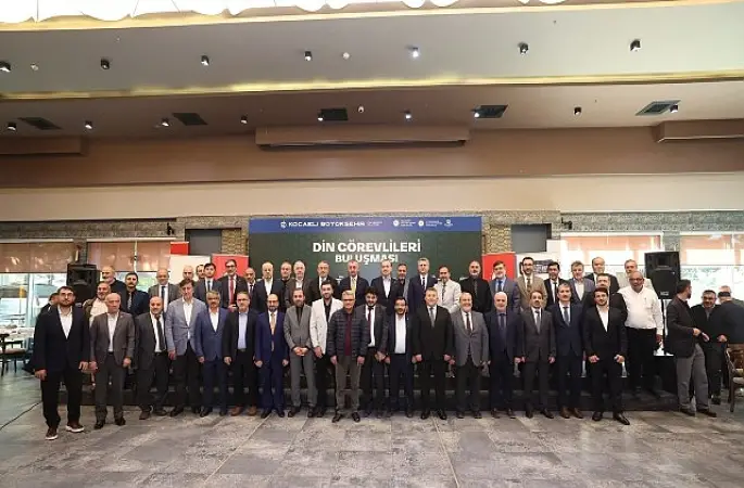 Büyükakın, 12 ilçeden din görevlileri ile bir araya geldi
