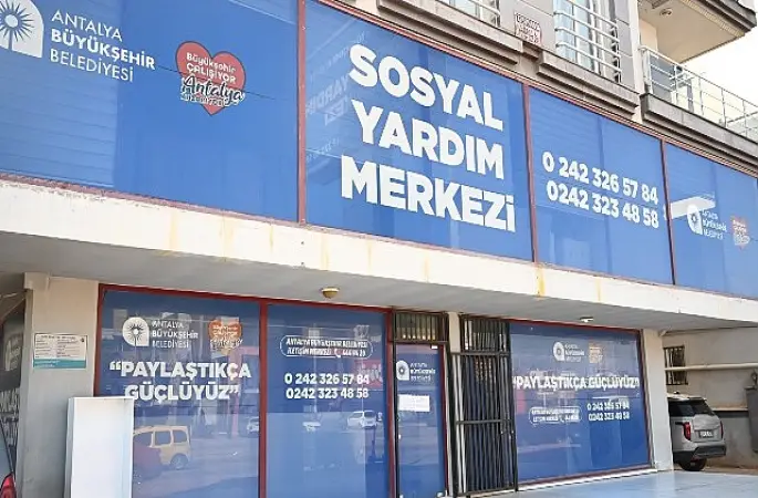 Büyükşehir Sosyal Yardım Merkezi'nde ihtiyaç sahiplerine destek 