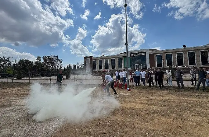 Büyükşehir'den eğitim ve tahliye tatbikatı