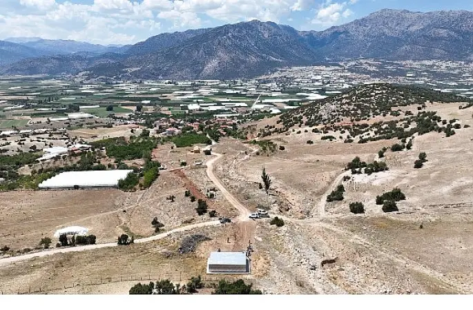 Büyükşehir'den Elmalı Yalnızdam Mahallesi'ne sulama tesisi 