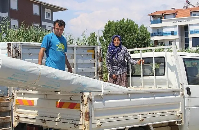 Büyükşehir'den Gazipaşalı üreticilere naylon desteği