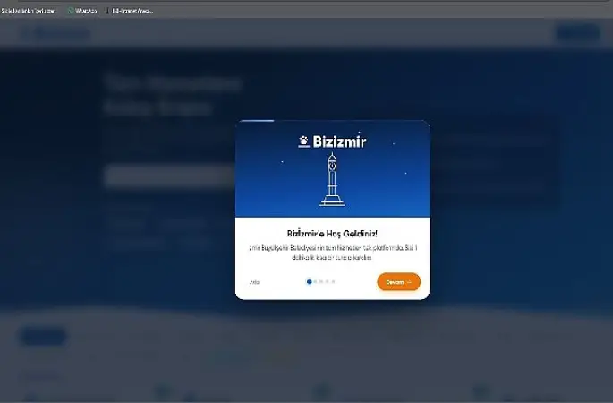 Büyükşehir'in dijital hizmet platformu Bizİzmir yenilendi