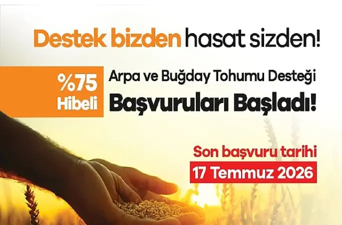 Büyükşehir'in Tarımsal Üretim Desteği Son Başvuru Tarihi 17 Temmuz