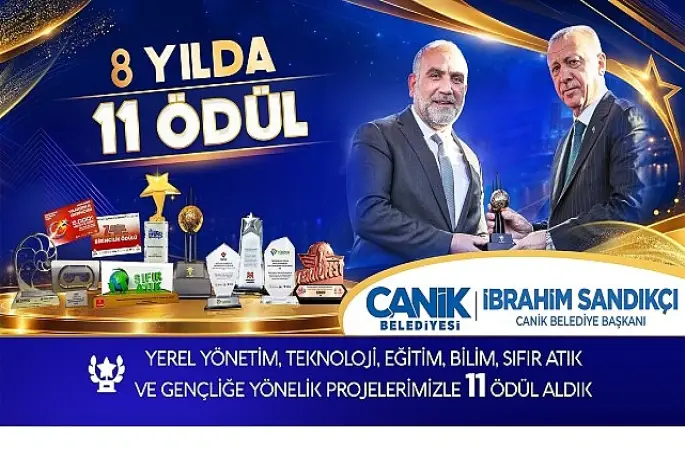 Canik Belediyesi Ödüllere Doymuyor 