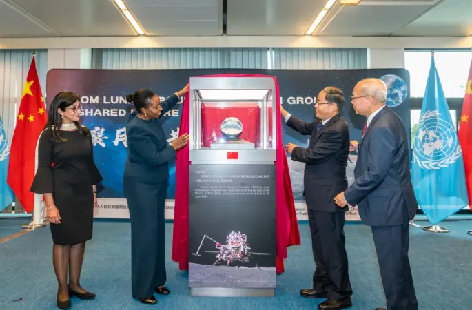 Chang’e-6’nın getirdiği Ay örneği BM’ye takdim edildi