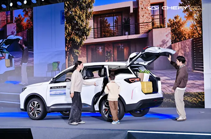 Chery TIGGO 7, 50 kilometre hızla gerçekleştirilen çarpışma testine tabi tutuldu