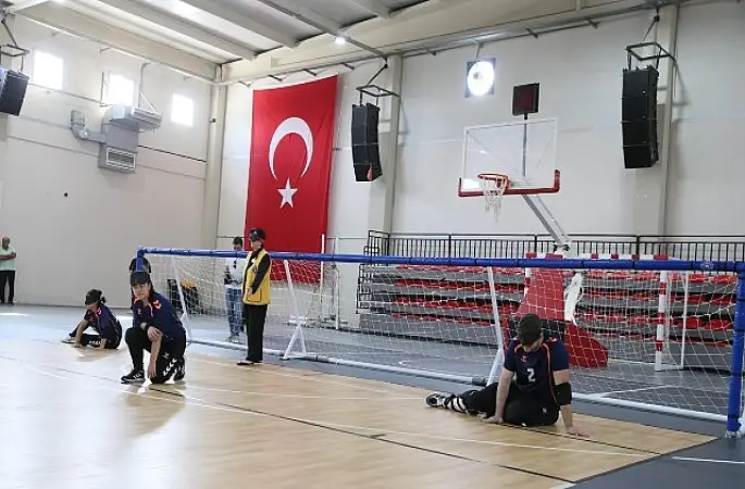 Çiğli'de 5. Geleneksel Goalball Turnuvası Düzenlendi