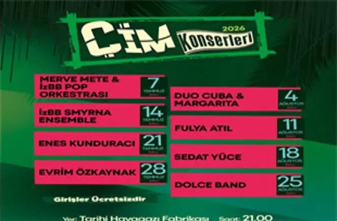 Çim Konserleri yaza renk katacak