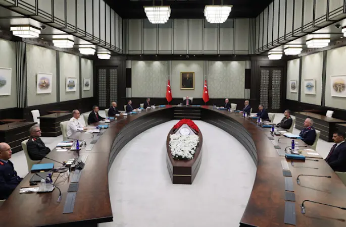 Cumhurbaşkanı Erdoğan başkanlığında Yüksek Askeri Şura toplandı