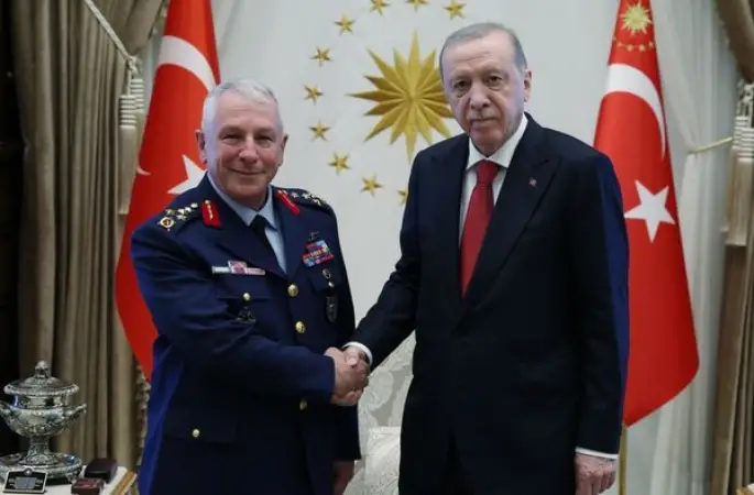 Cumhurbaşkanı Erdoğan, Orgeneral Kadıoğlu'nu kabul etti