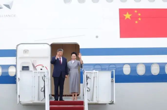 Cumhurbaşkanı Xi, Washington’a ulaştı